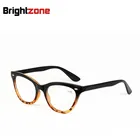 Очки для чтения Brightzone кошачий глаз, с диоптриями, женские очки, оправа для зрения + 1,0, 1,5, 2,0, 2,5, 3,0, 3,5