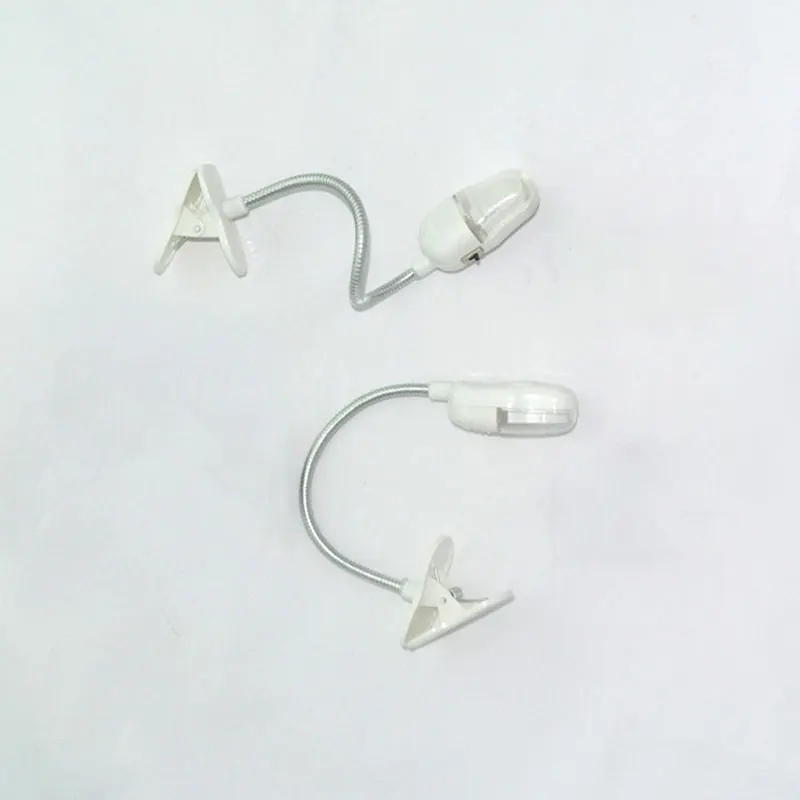 LED с зажим держатель для лампы Настольная книга свет комната исследование