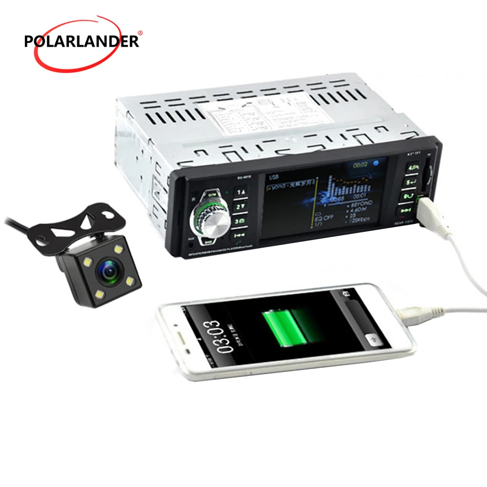 Автомагнитола 4 1 дюйма с TFT экраном bluetooth автомобильная аудиосистема стерео MP5