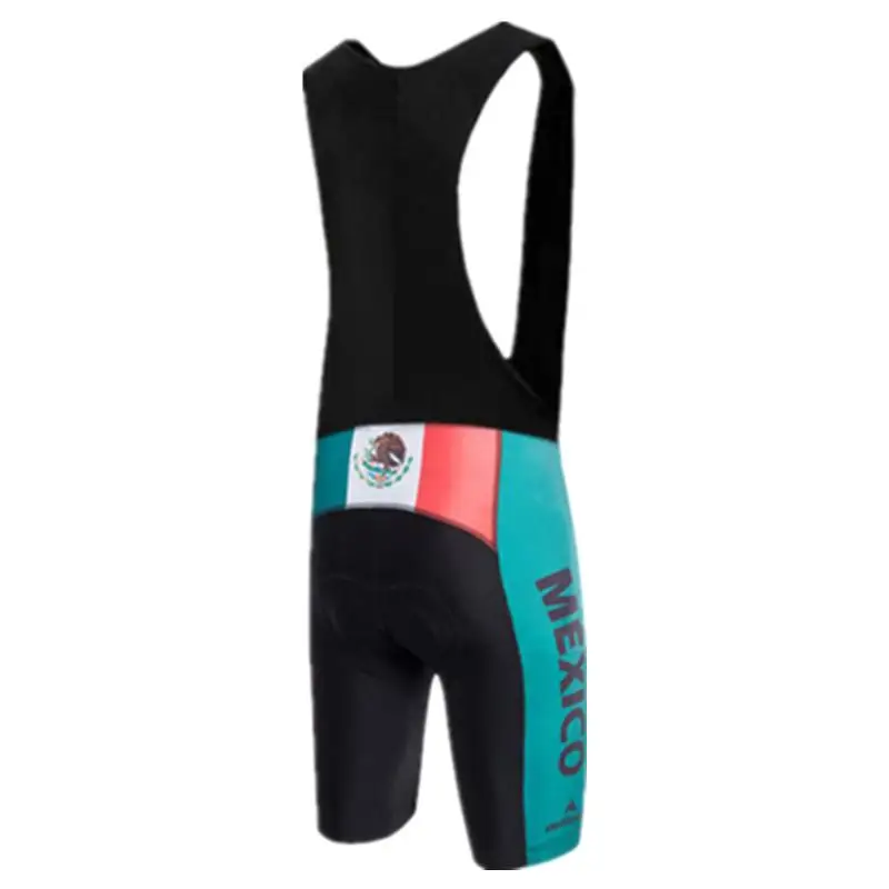 Miloto Mexico Team Cycling Bib Shorts Gel Padded Shockproof Bicycle Downhill TIght Mountain Bike culotte ciclismo | Спорт и