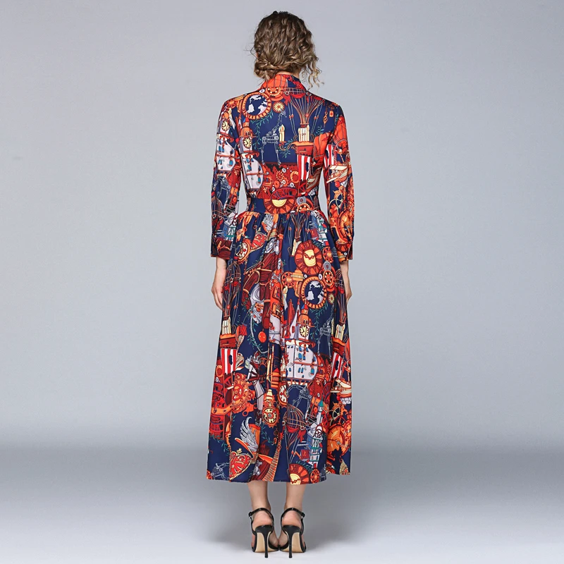 Женское шифоновое платье рубашка с длинным рукавом модельное Элегантное