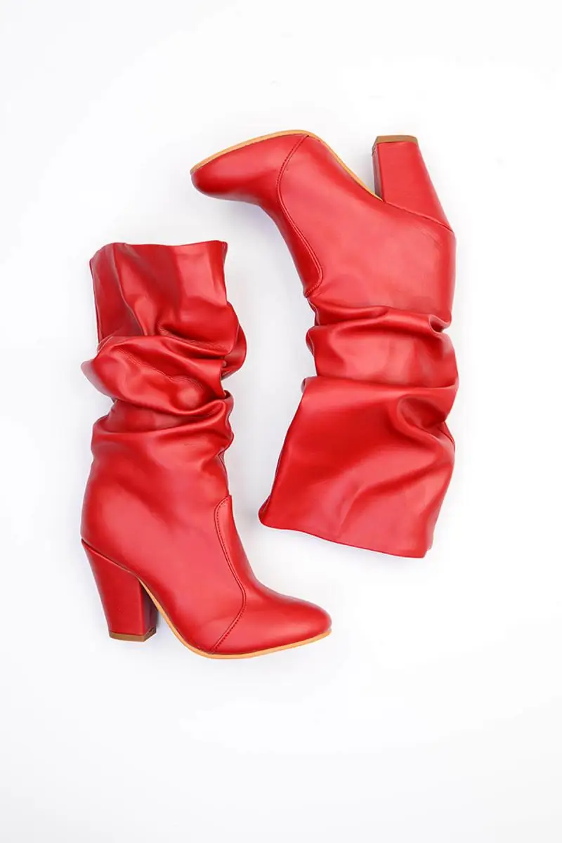 Bambi Red Women Boots G0405570009 |