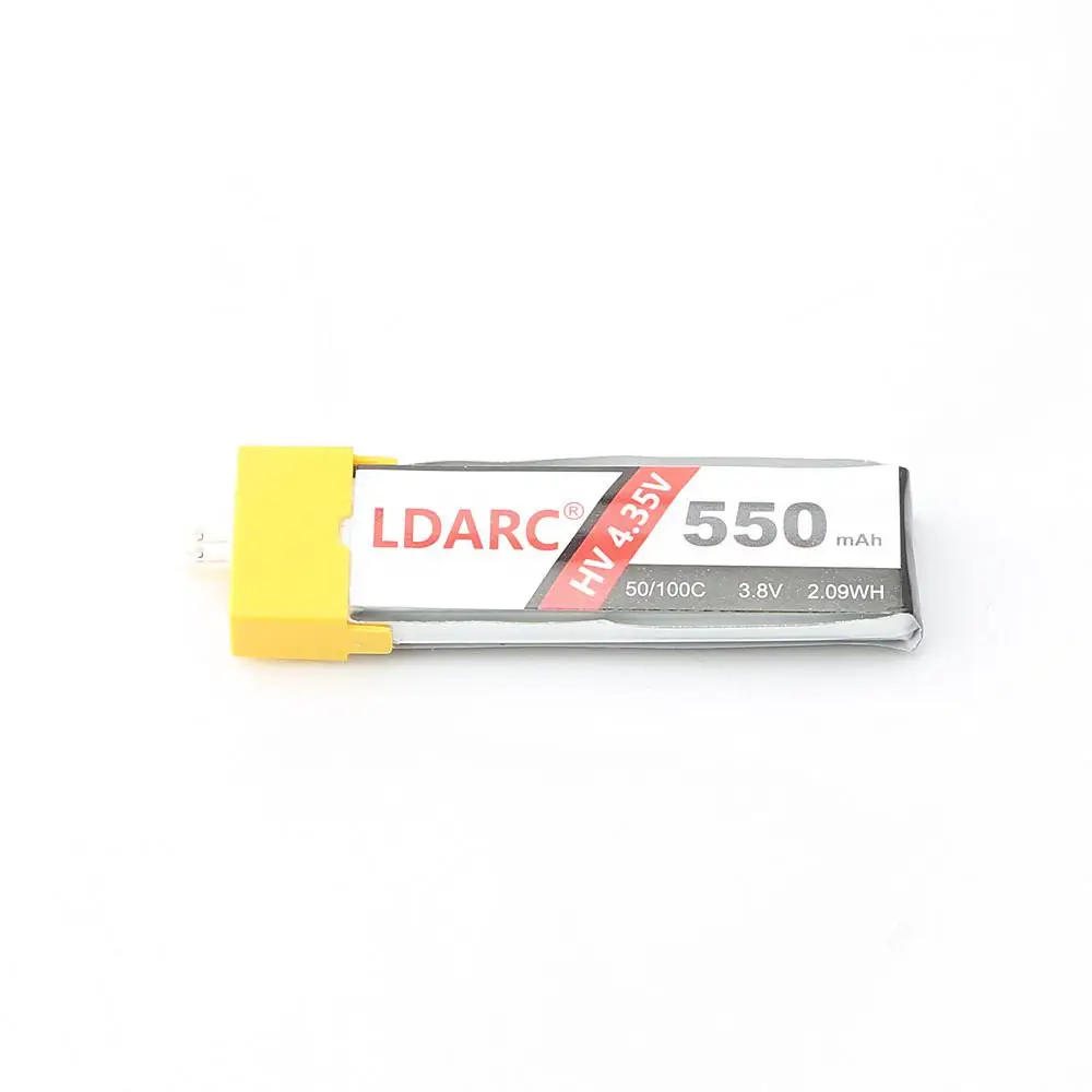 5 шт. LDARC 550 мАч 3 8 в 50C LiHV LiPo аккумулятор PH2.0 разъем TINY 8X TINY7 B06 BetaFPV Beta75 индуктор FPV Plus