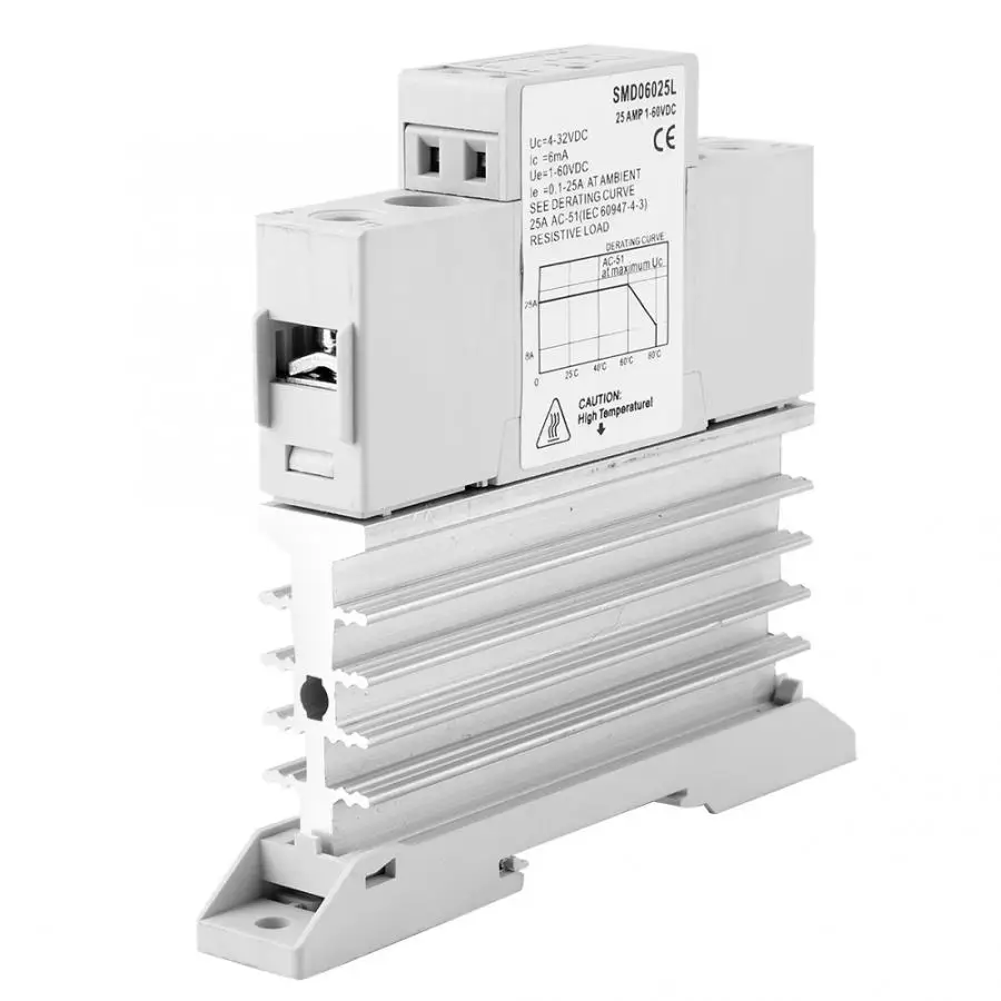 Бистабильное реле SMD06025L Однофазное постоянного тока с din рейкой Твердотельный