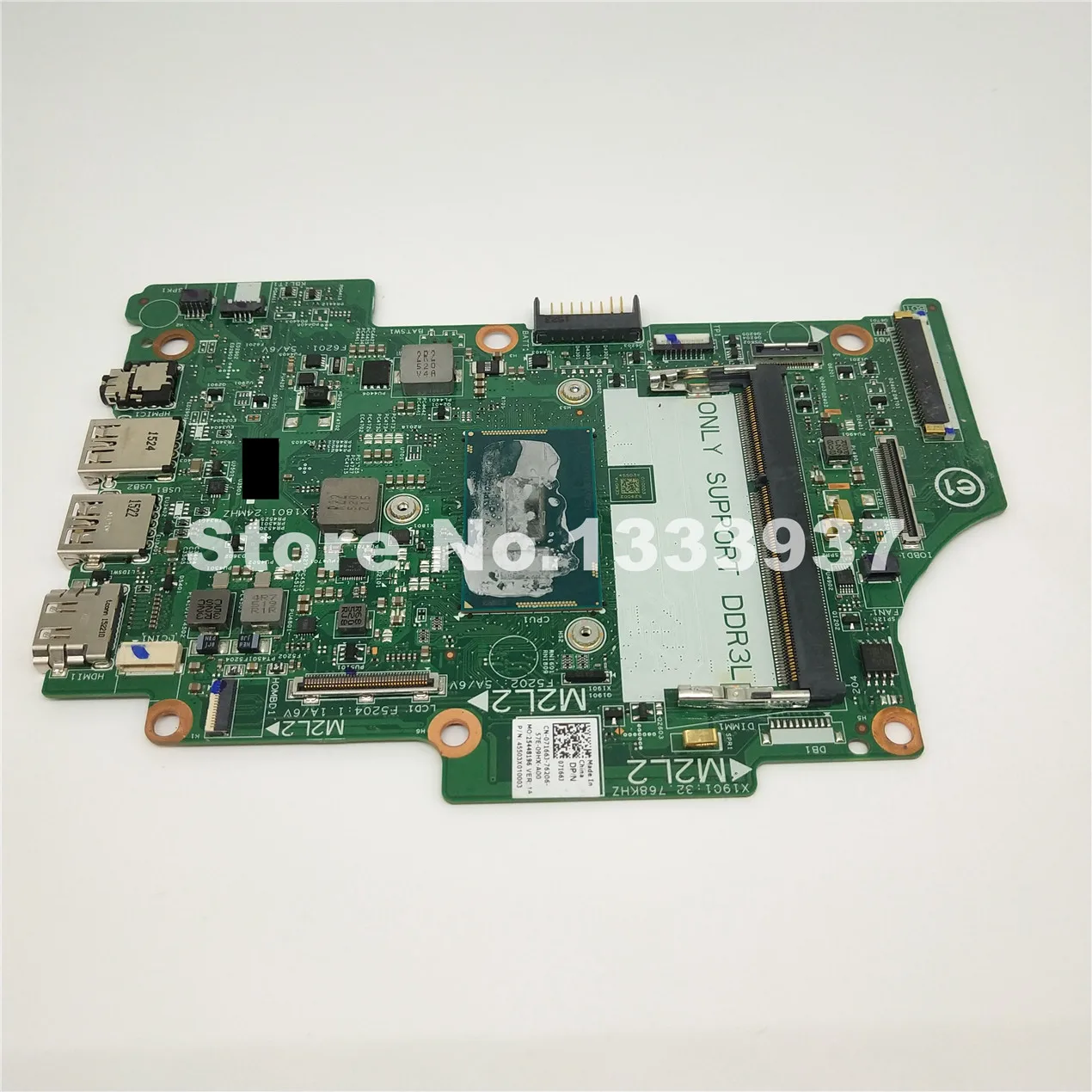 CN-07166J 07166J 7166J 13321-1 Материнская плата для DELL INSPIRON 7352 7347 7348 13-7352 15-7558 материнская