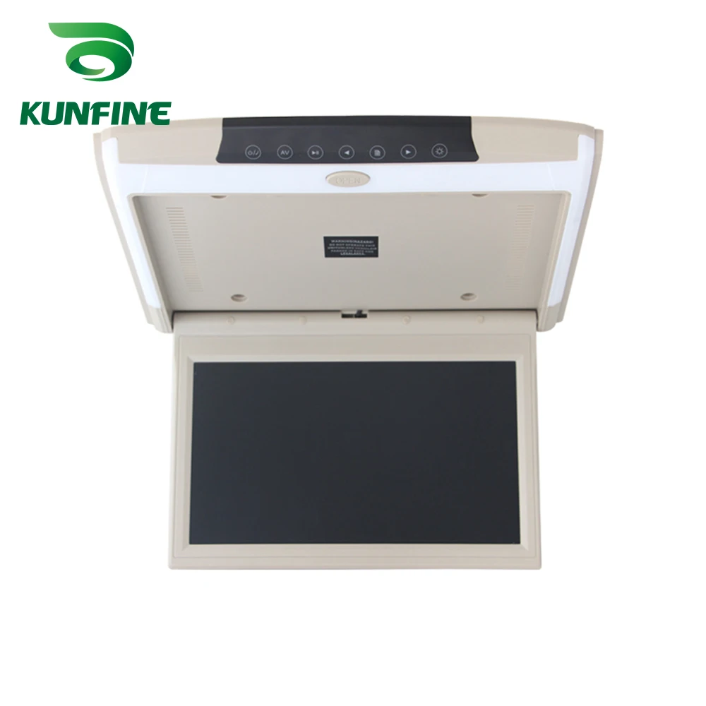 KUNFINE 11 6 дюймов монитор крыши автомобиля ЖК дисплей откидной вниз экран накладные