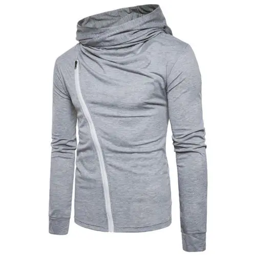

Fashion Men's Slim Hoodies Warm Hooded Sweatshirts Pullover Coat Autumn Outwear
