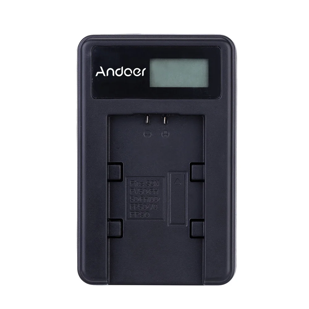 Новинка зарядное устройство Andoer для литий ионных аккумуляторов