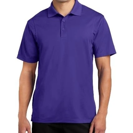 Спорт-Tek TST650 мужские Tall Micropique Sport-Wick поло футболки фиолетовый-4XLT |