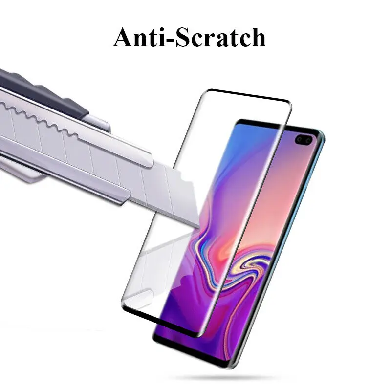 Алессер для Samsung Galaxy S10 S10e Plus закаленная Защитная стеклянная пленка экрана