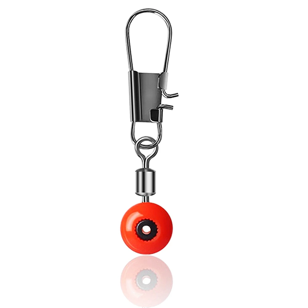 50PCS Space Beans Fishing Connector Float Rolling Swivel Supplies with Box Carry Tackle tool | Спорт и развлечения