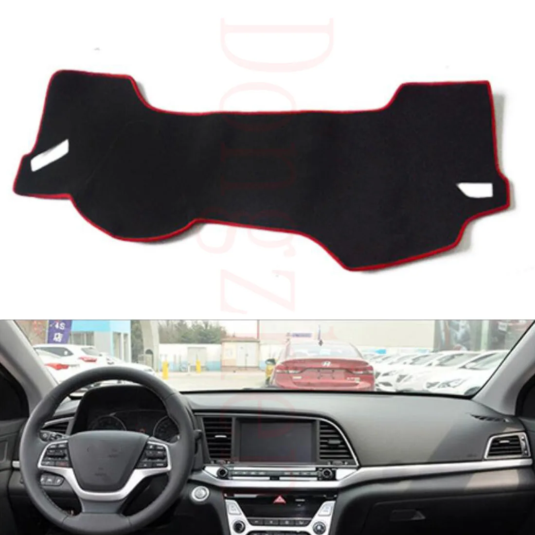 Dongzhen Fit For HYUNDAI Elantra 2016 Car Dashboard Cover Avoid Light Pad Instrument Platform Dash Board | Автомобили и мотоциклы