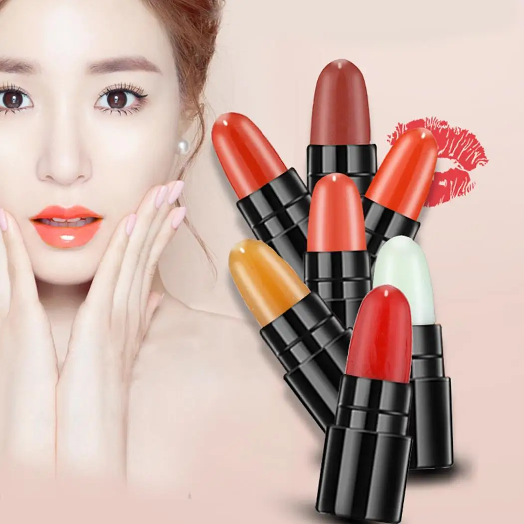 Waterproof Lipstick Lip Gloss Long Lasting Beauty Cosmetic China As picture Set |