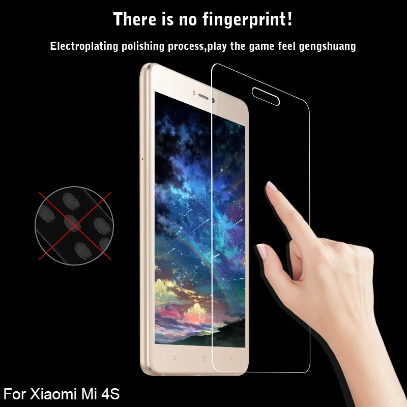 5 15 дюйма для Xiaomi Mi 5S Переднее стекло Защитная пленка экрана Замена 0 'для 4S M4i 4C