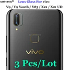 3 шт. для vivo V9V9 YouthY85X21 UD ультра прозрачное мягкое волокно прозрачное закаленное стекло для задней камеры Защитная пленка для экрана