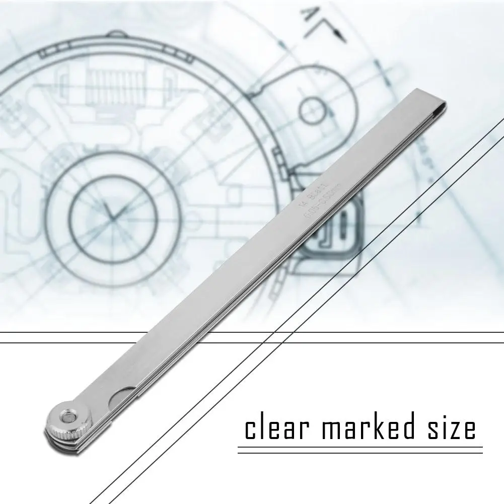 200 мм щётка из нержавеющей стали Калибровочная линейка сварочный контрольный