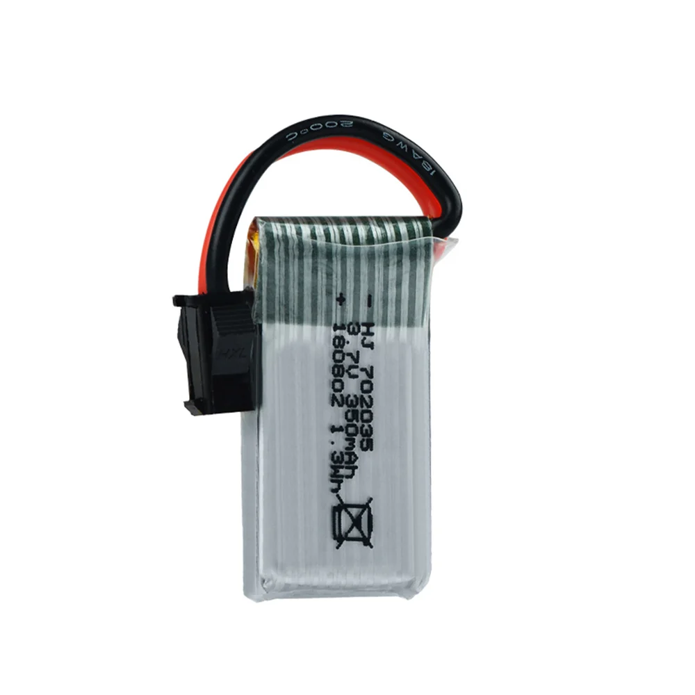 5 шт. 3 7 в 350 мАч 20C sm разъем с usb зарядным устройством литий-полимерный аккумулятор