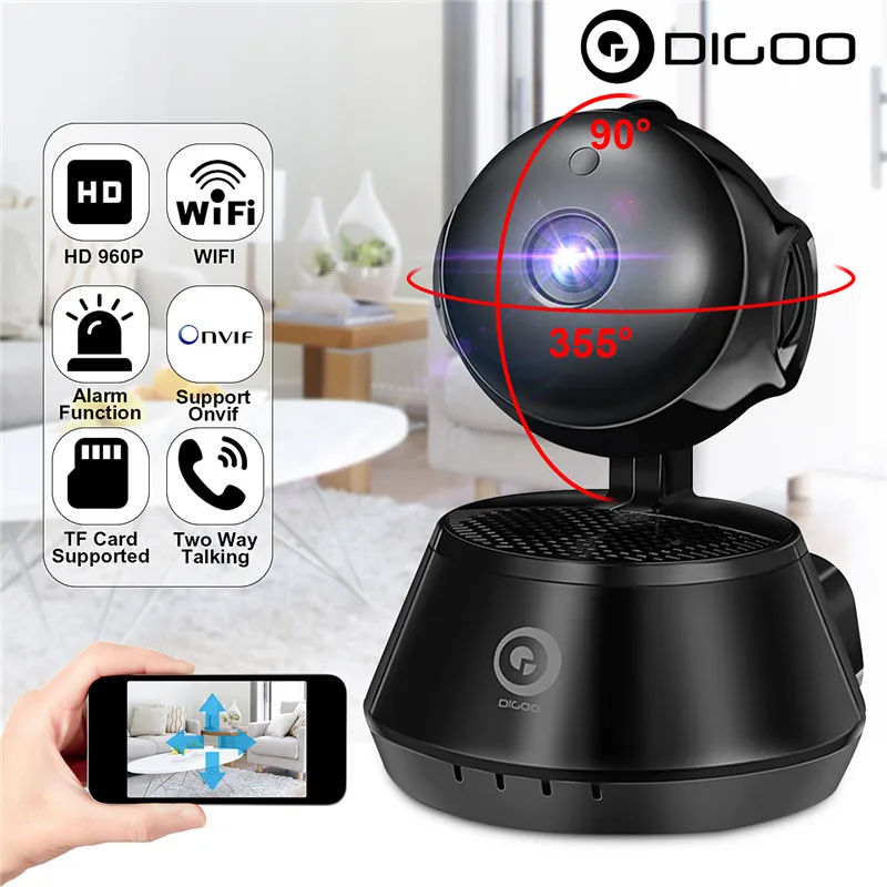 DIGOO DG M1X HD 960 P проводной Беспроводной Wifi Pan/наклон Ночное видение двухстороннее
