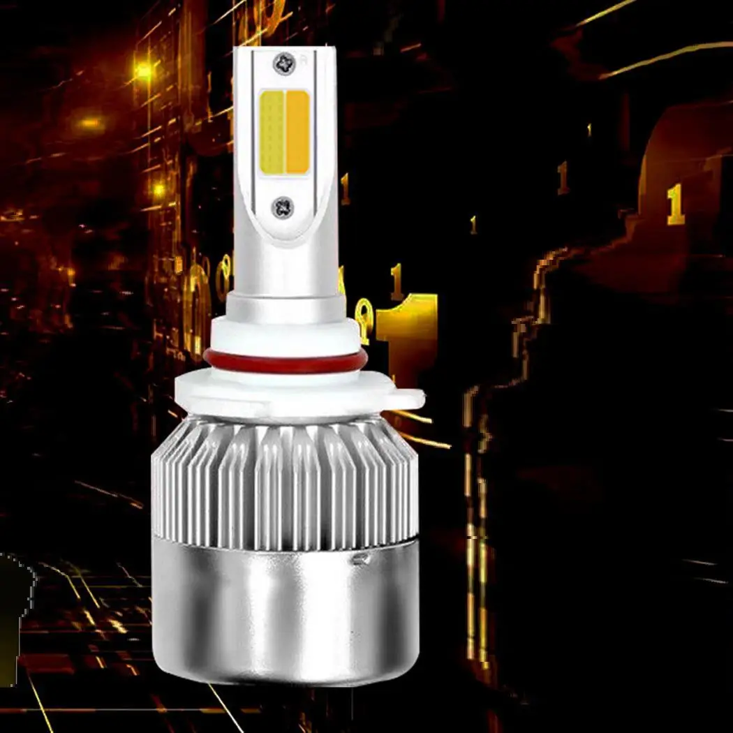 9005 HB3 Auto 3600LM Powerful COB Plug and Play Fog Light LED IP68 Car Headlight Bulbs High Beam Low | Автомобили и мотоциклы