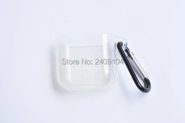 200pcs new TPU transparent Shock Proof Protective Cover Case For Apple for AirPods funda protector clear Earphones case with box |