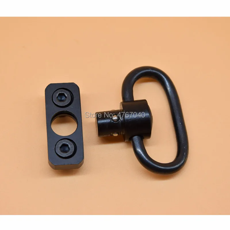 Tactical KeyMod QD Sling Swivel Adapter For Handguard Rail System Loop Push Button Mount Hunting Aluminum | Спорт и развлечения