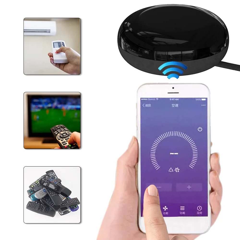 ИК пульт дистанционного управления Умный дом WiFi Пульт подходит для Alexa Google Assistant