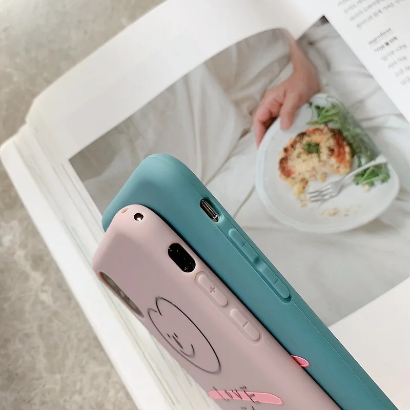 Чехол для iPhone X XS Max XR чехол со смайликом IPhone8 6s 7 Plus из ТПУ ярких цветов |