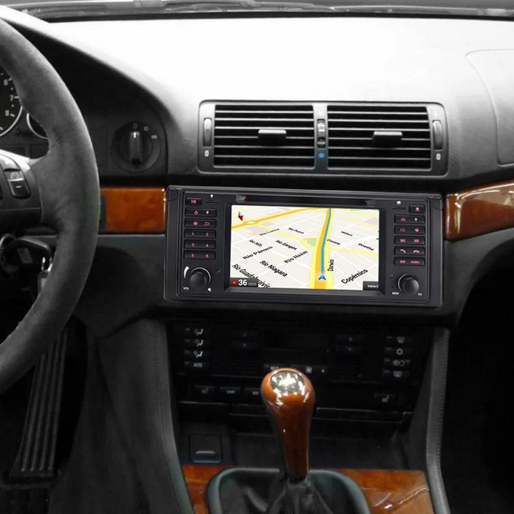 Четырехъядерный Android 8 1 Авторадио DAB + автомобильный стерео DVD SatNav GPS WiFi Bluetooth для BMW