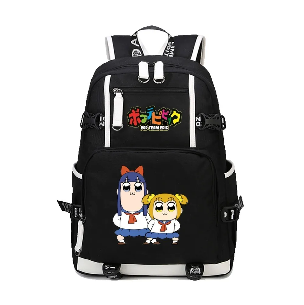 

Мужской рюкзак в стиле Аниме Pop Team Epic, рюкзак для подростков и мальчиков, Студенческая сумка для книг