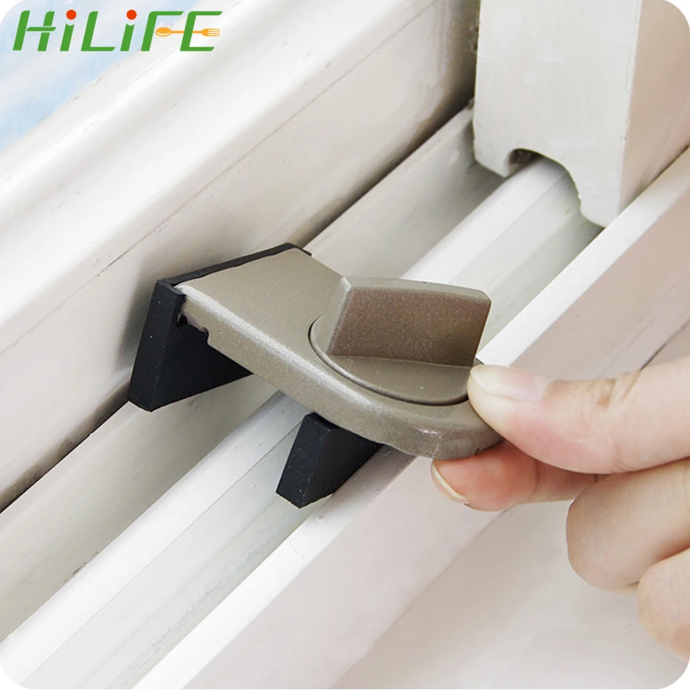 HILIFE замки для окон Противоугонный замок регулируемые раздвижные двери и окна