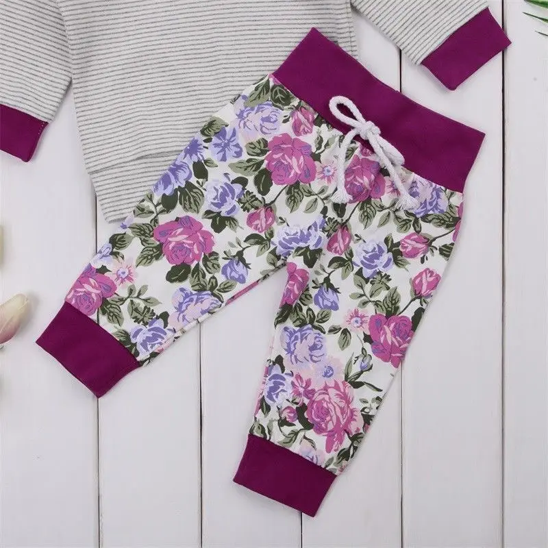 

Pudcoco Girl Clothes 2pcs Newborn Kids Baby Girl Tops Hoodie T-shirt+ Shorts Pants Outfit Clothes Set