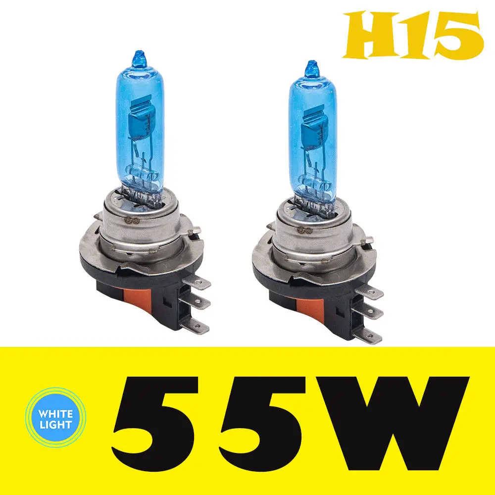 2 шт. H15 55 Вт супер белый светильник лампы Глобус 12V|Передние LED-фары для авто| |