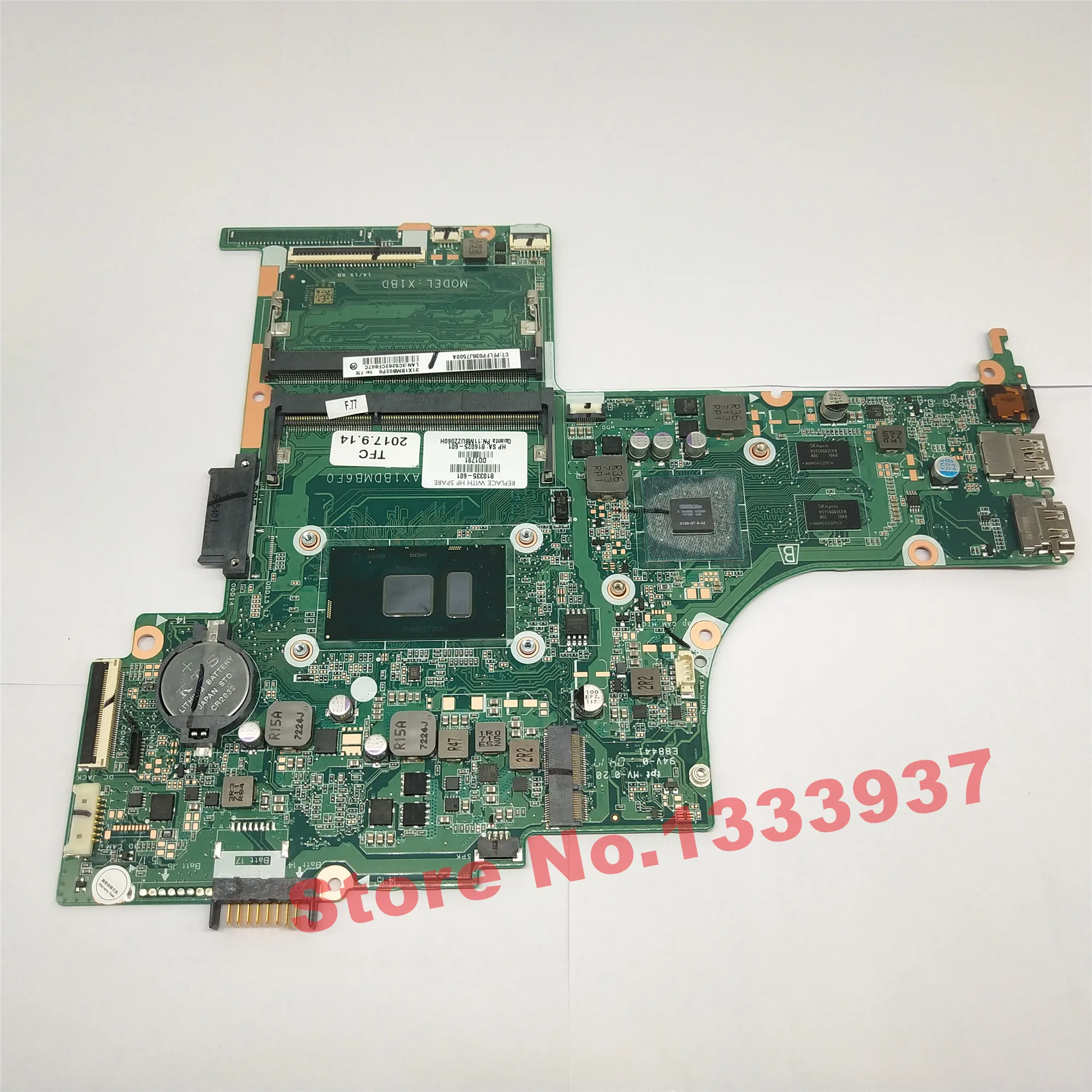 

Материнская плата 810335-601 816025-601 для HP Pavilion 15-AB 15-AN 15-AN098NR 14-AB, материнская плата для ноутбука I7-6500u 810335-001 810335-501