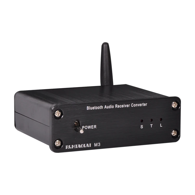 

M33 Bluetooth 5.0 Adapter Audio Frequency Receiver Audio decoding CS8416 turn RCA Digital fiber coaxial signal For amplifier