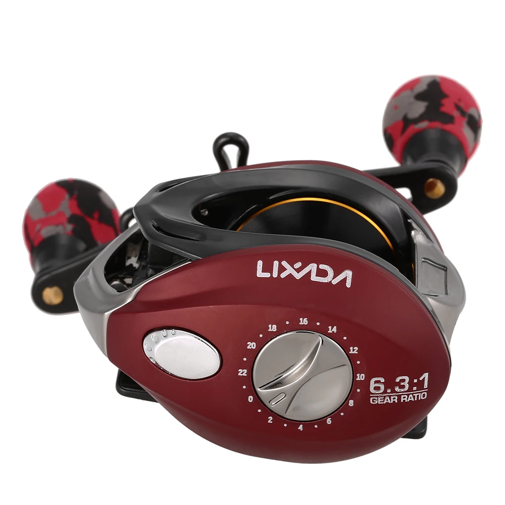 Lixada 10 + 1 Шариковые подшипники катушка для литья под давлением 6 3: Передаточное