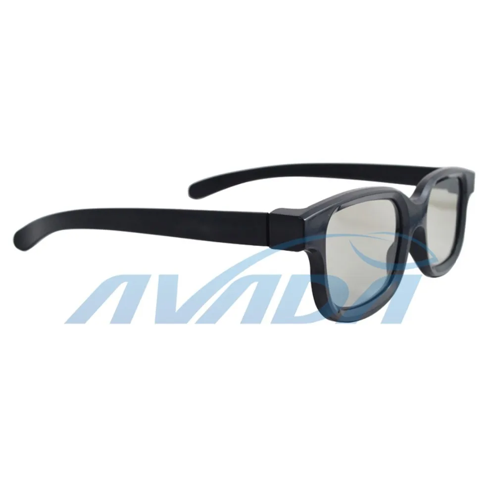 Free shipping 50pcs/lot 3D Linear polarized glasses 45/135 Degrees Linear Polarized 3D Glasses