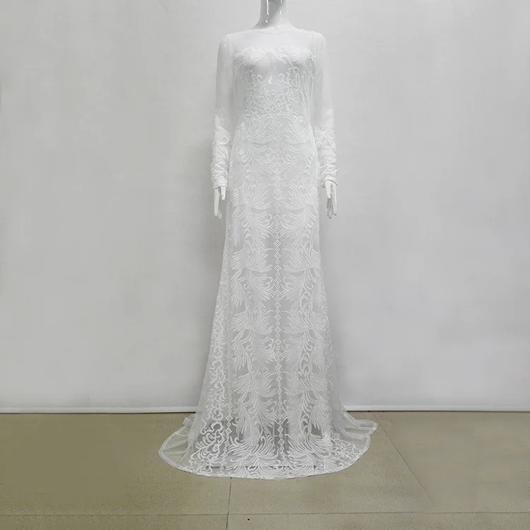 Модное белое кружевное сексуальное прозрачное платье женская одежда vestidos jurken