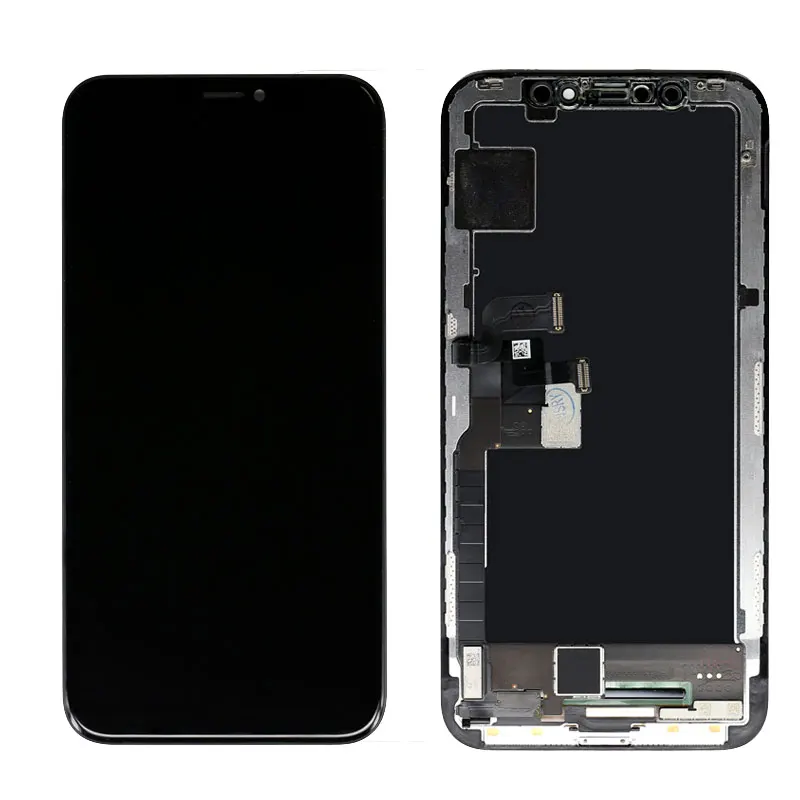 Для iPhone X ЖК дисплей сенсорный экран дигитайзер для сборка черный Замена OLED/TFT