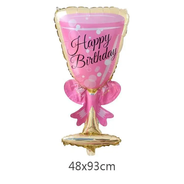 Большой шар Свадьба счастливый день рождения украшения Дети из алюминиевой