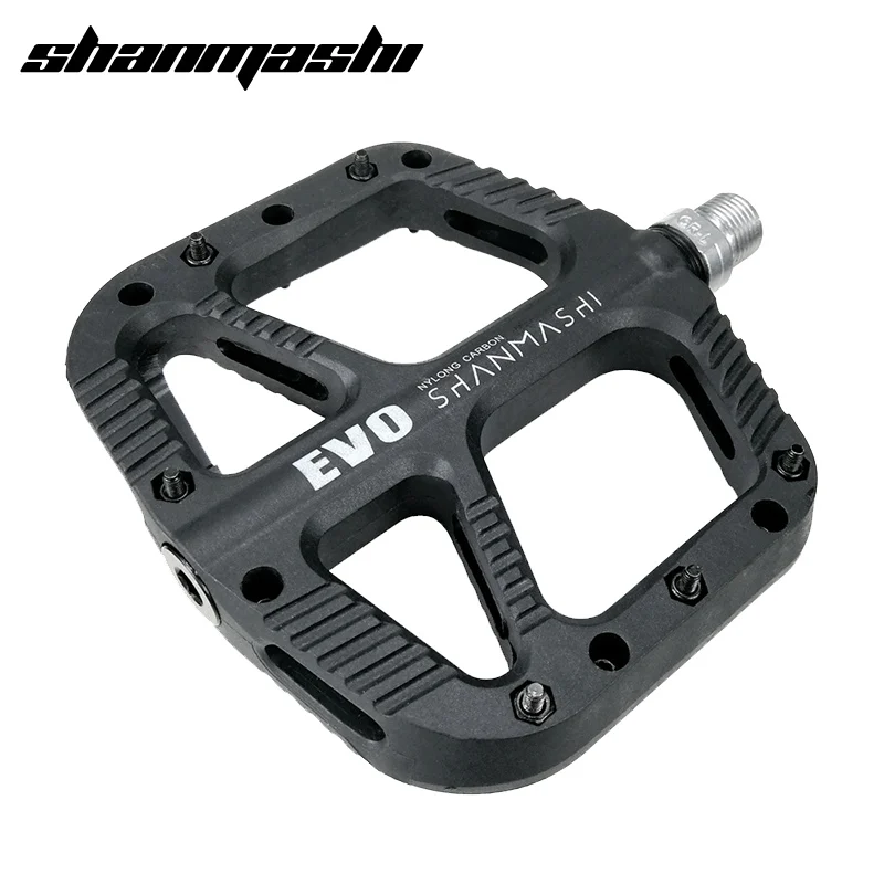 SMS велосипедные педали из нейлонового волокна Углеродные BMX MTB шоссейные