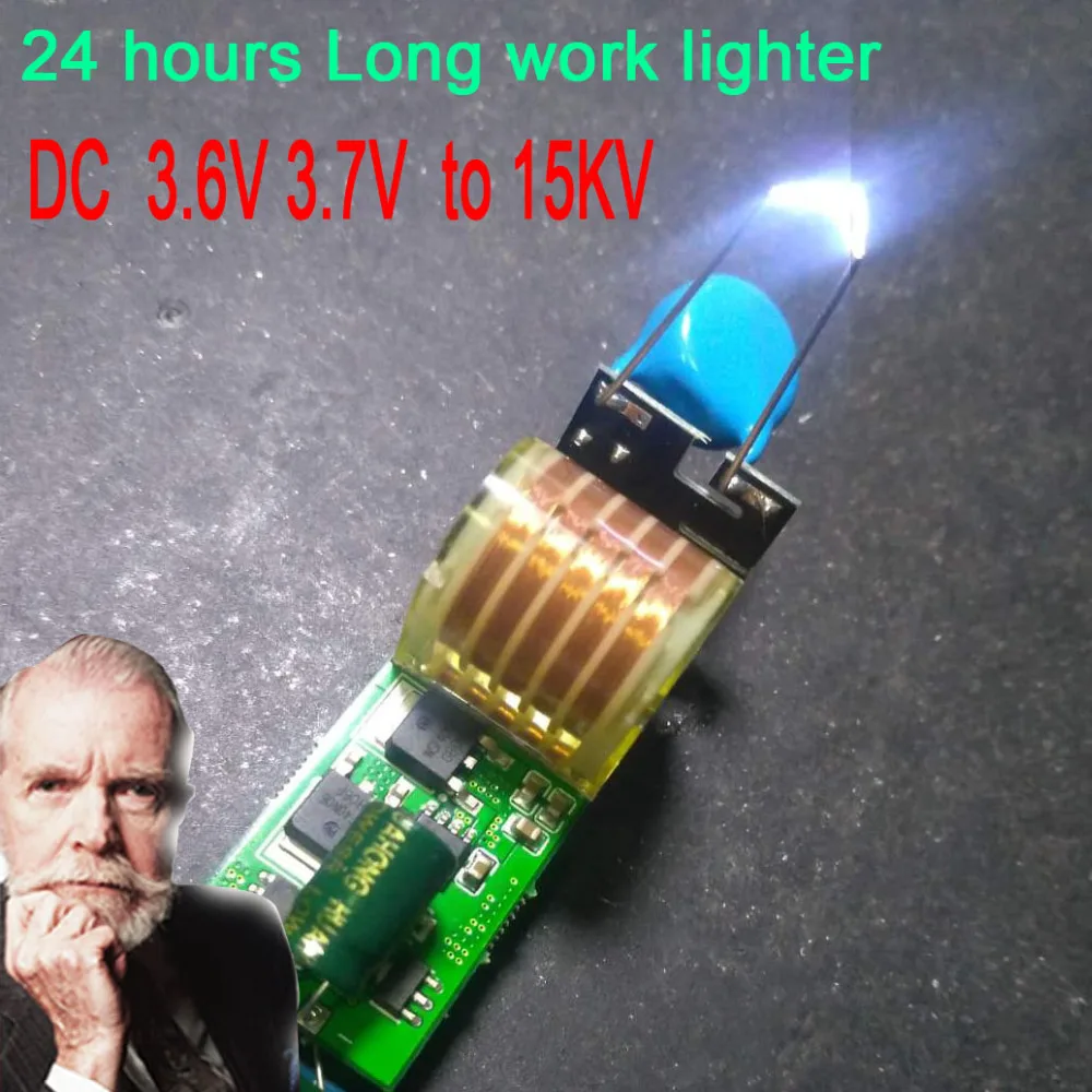 DYKB DC 3 6 В 7 до 15 кВ высоковольтный импульсный генератор супер дуговой катушки