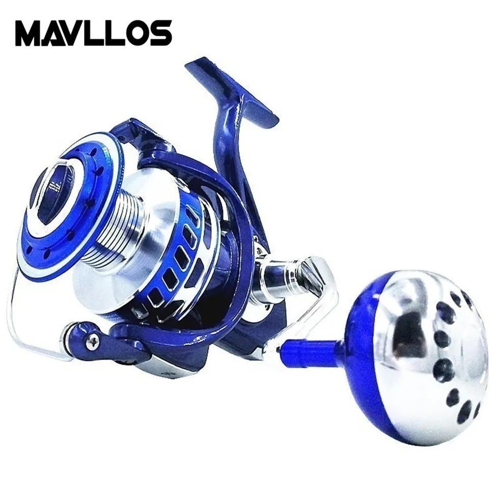 Рыболовная катушка Mavllos Max Drag рыболовная для ловли в соленой воде максимальная
