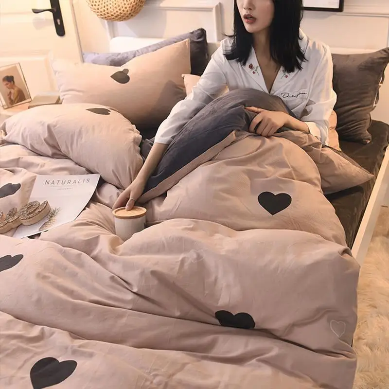 Jogo King Size Fundas Nordicas Sabanas индивидуальная пододеяльник льняная Ropa De Cama хлопковая