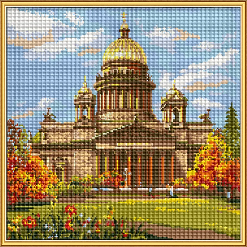 Наборы для вышивки крестиком водорастворимый холст вышивка needwork цветок