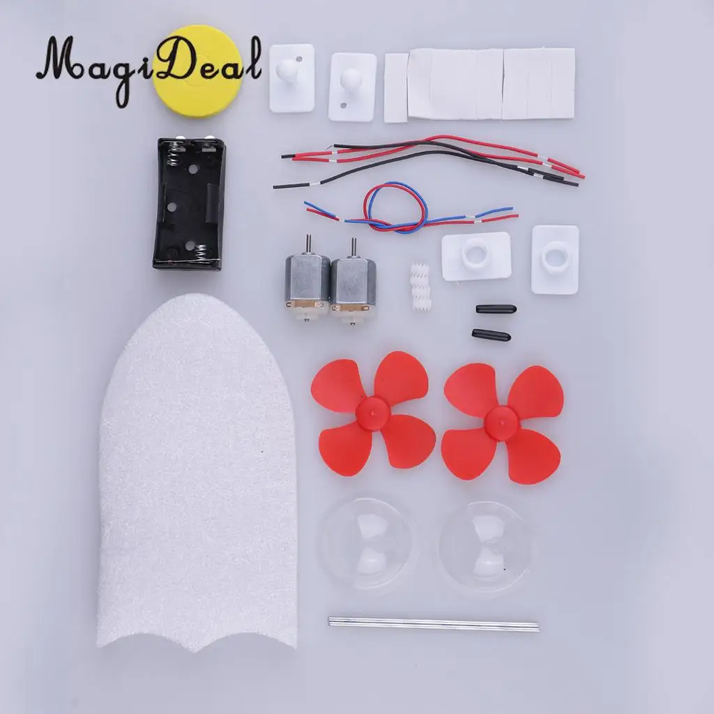 Научно техническая модель лодки DIY RC Racing строительные наборы материалы для