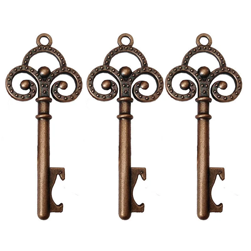 Свадебные сувениры ключ открывалка для пивных бутылок + бирки компас этикетка