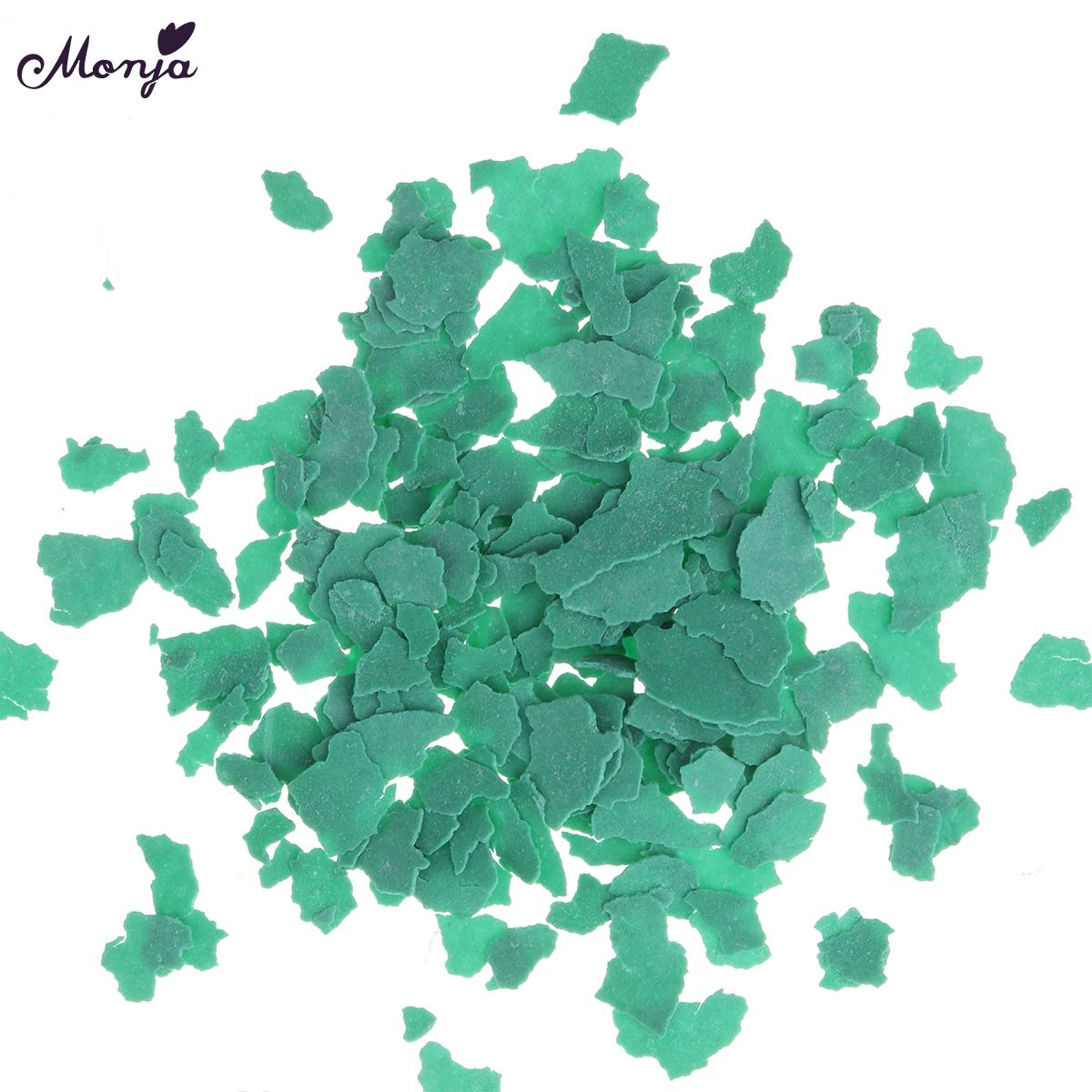 Monja 6 коробки/комплект дизайн ногтей красочные нерегулярные слюды хлопья ломтики