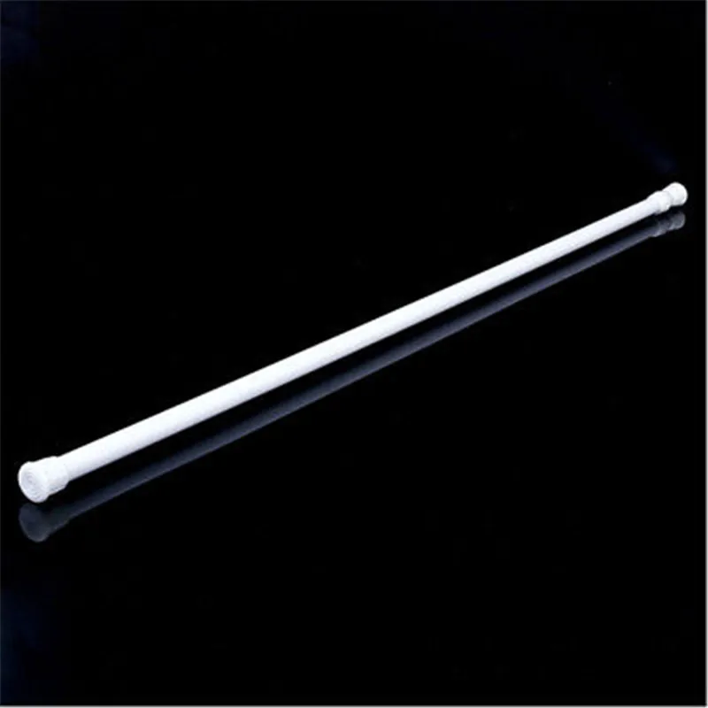 High Quality 2019 Home Useful Extendable Telescopic Spring Net Voile Tension Curtain Rail Loaded Rod AU Curtains rods |