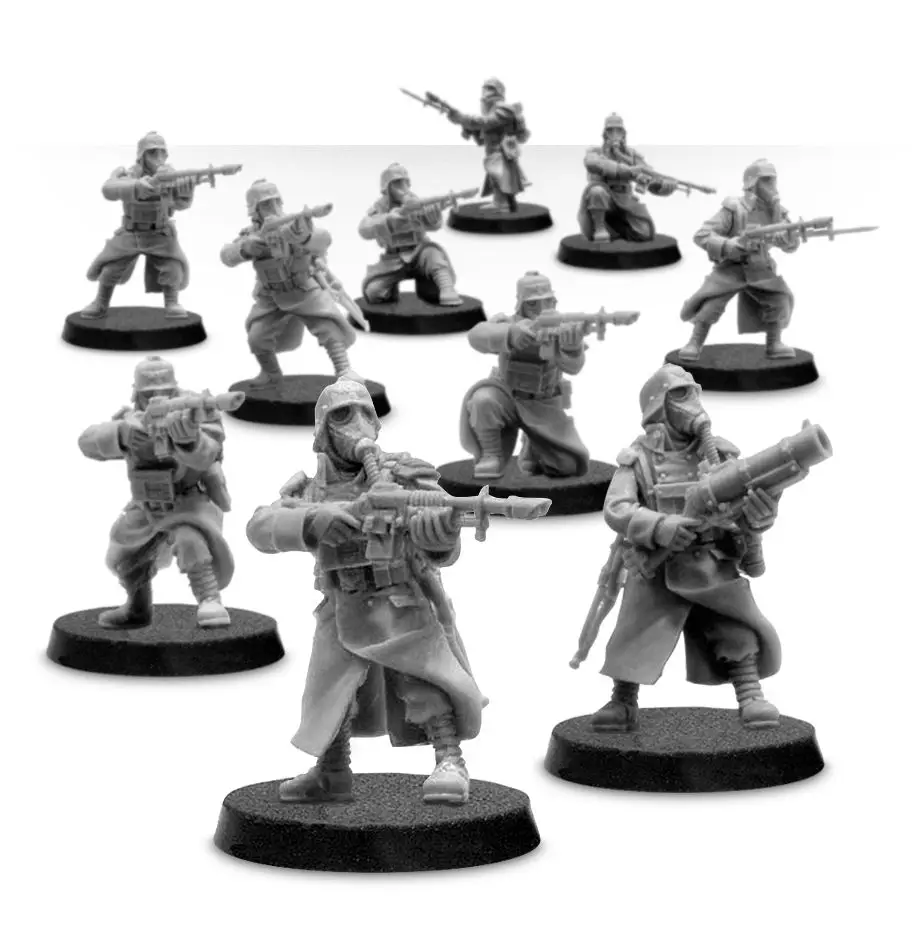 Death Korps of Krieg (стрельба)|Наборы для сборки моделей| |