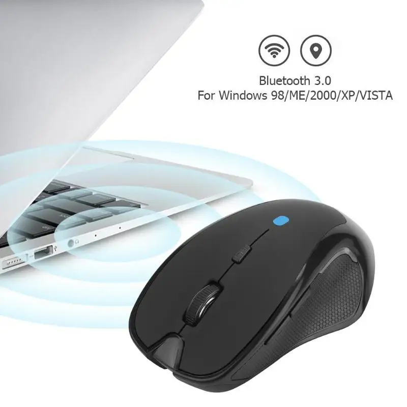 Bluetooth 3 0 1000-1600CPI прочная Беспроводная игровая мышь компьютерная офисная домашняя